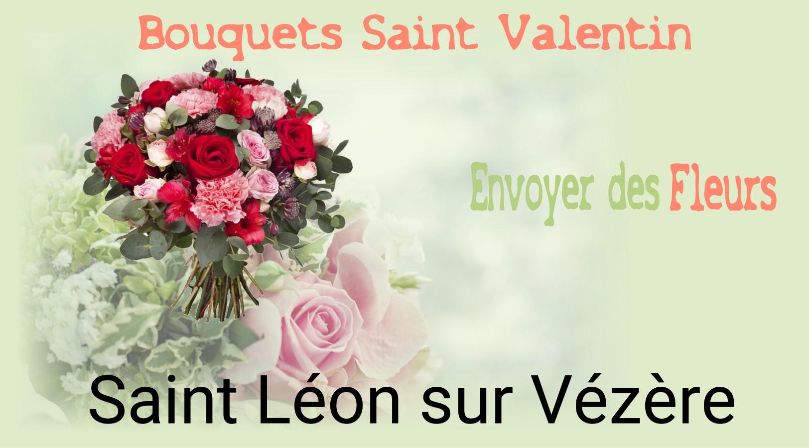 Roses de Saint-Valentin livrées à Saint-Léon-sur-Vézère